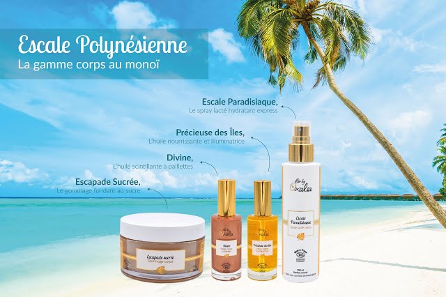 Huile de Beauté Pailletée - Senteur Karité des Iles & Monoï – La