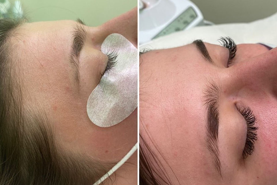 rehaussement des cils